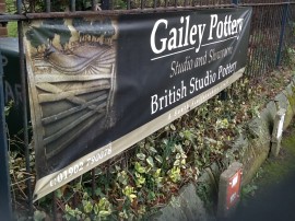 Gailey Pottery PVC Banner
