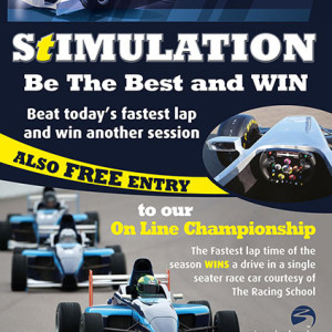 F1 sim poster