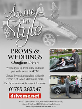 Drive Me newspaper advert
